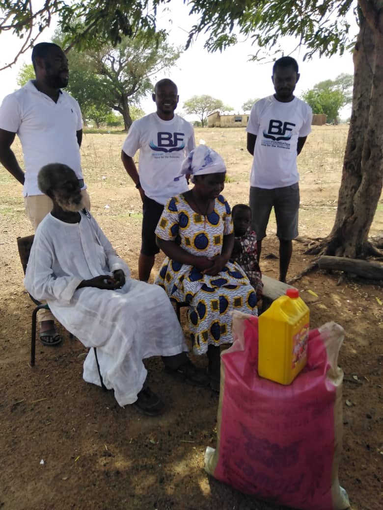 Visually impaired couple rescued by Bozawi Foundation in Winkongo