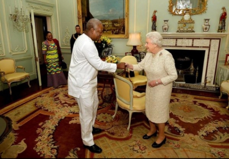 John Mahama mourns Queen of England