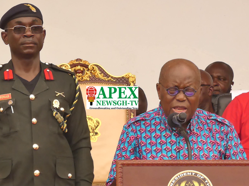 You will not be short-changed by government in protecting your pensions– Akufo-Addo told workers