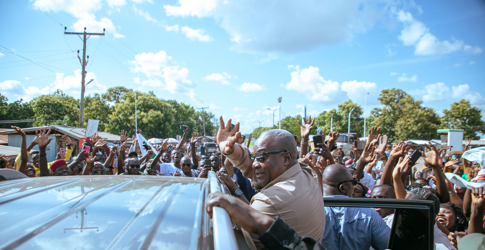 John Dramani Mahama starts working to the Northern and Savanna Region