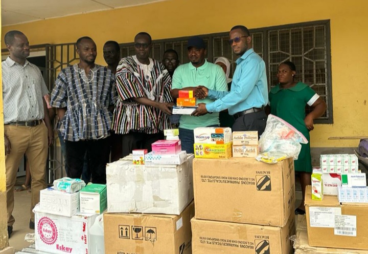 Bolga East: Mathew Silas Amoah makes another important donations to GHS–CHECK OUT