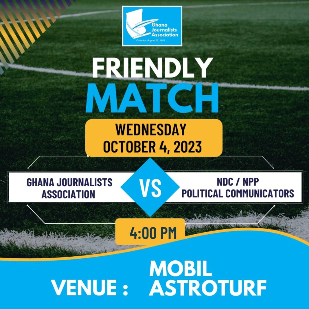 Upper East GJA set to dismantle communication team of the two main political parties in a friendly game on Wednesday