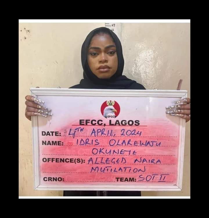Controversial cross-dresser Bobrisky Arrested by EFCC for Currency Related Offenses