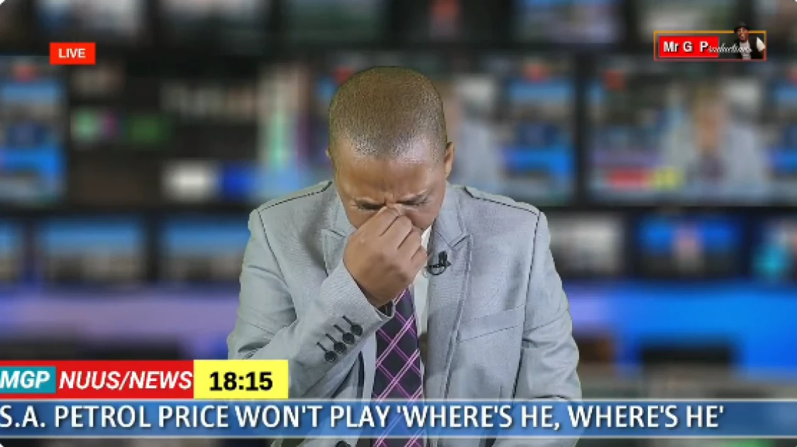 News Anchor’s Emotional Breakdown Over Petrol Prices