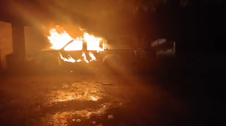 Breaking News: Binduri Constituency NPP Chairman Attacked and Party Vehicle Set Ablaze