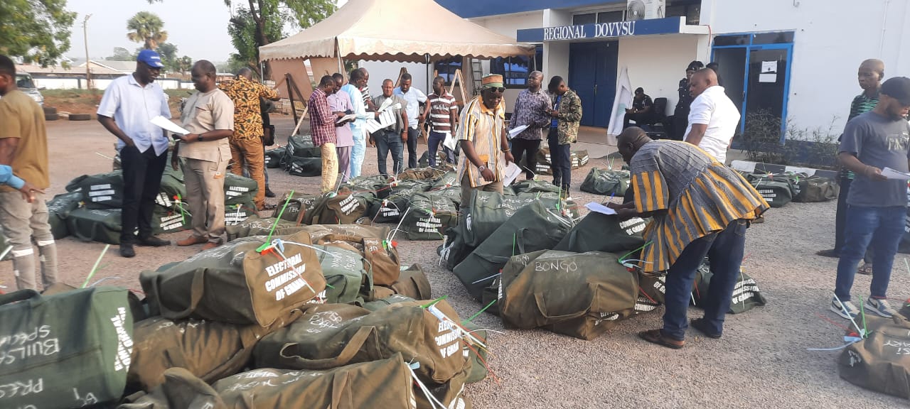 Upper East Region receives election materials