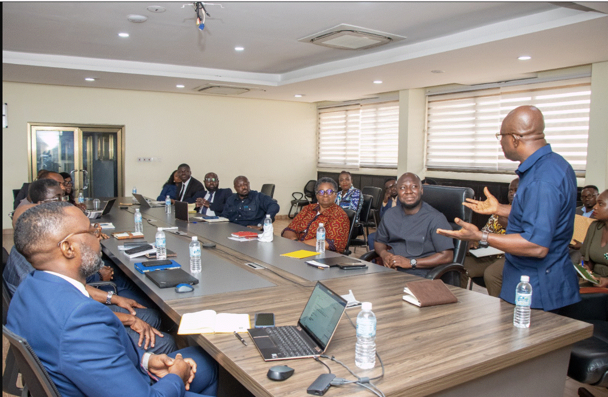 New SIGA Director-General Prof. Kpessa-Whyte Holds Maiden Strategic Meeting
