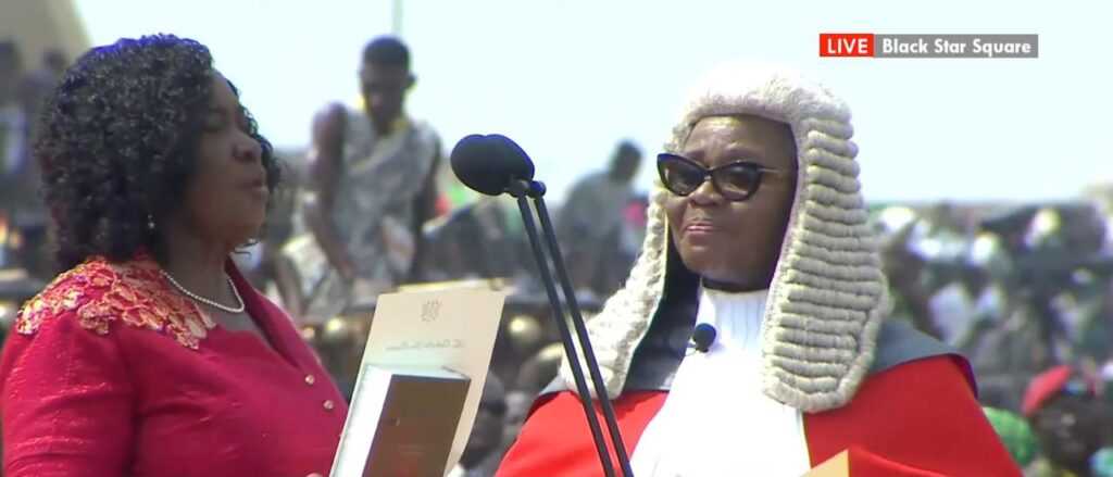 Prof. Jane Naana Opoku-Agyemang Makes History as Ghana’s First Female Vice President