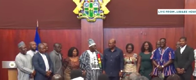 President Mahama Swears in Council of State Members, Marking Key Milestone in Ghana’s Governance