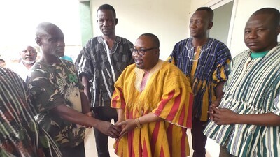 Dr. Kurt Nawaane Hands Over Newly Built Clinic to Sakoti Community