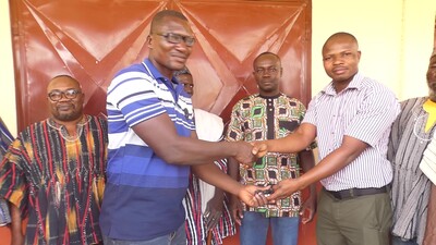 Nabdam: Dr. Nawaane hands over newly constructed Soliga JHS to GES
