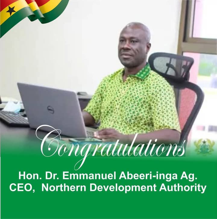 Dr. Abeere-Inga Emmanuel Appointed Acting CEO of Northern Development Authority