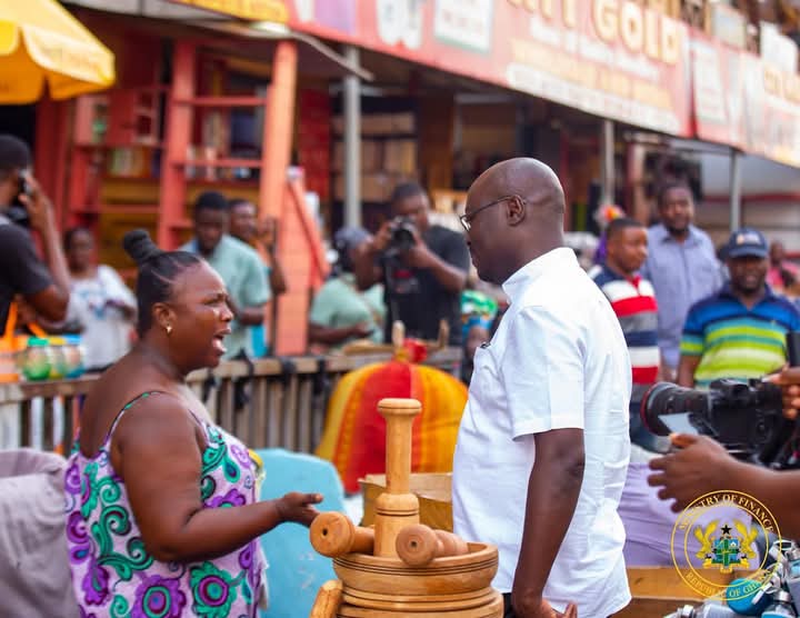 Finance Minister Engages with Market Women and Kayayei Ahead of Budget 2025