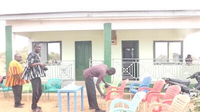 Dr. Mark Kurt Nawaane Hands Over CHIP Compound to Logre Community