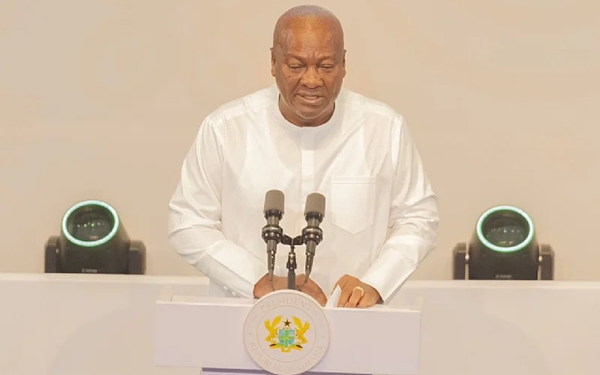 President Mahama Receives Letters of Credence from Five New Ambassadors