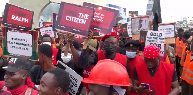 Deputy Attorney-General Praises Police for Professional Handling of #GalamseyMustFall Protest