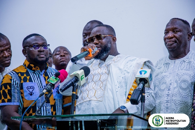 New Mayor Michael Kpakpo Allotey Commits to Transforming Accra in Line with National Vision