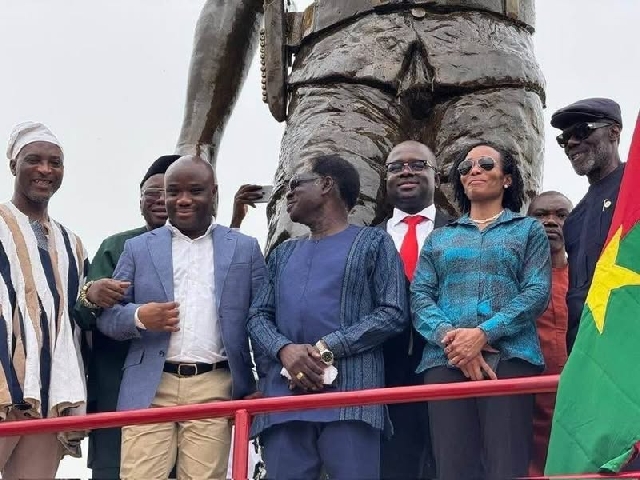 Ghana’s Minister for Defence Leads Delegation to Honor Thomas Sankara in Burkina Faso