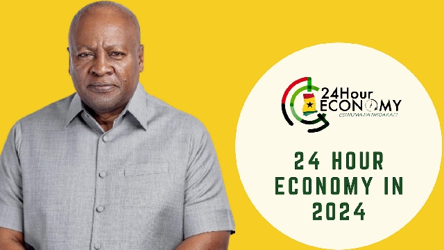 President Mahama Unveils Progress on 24-Hour Economy Policy Within First 120 Days