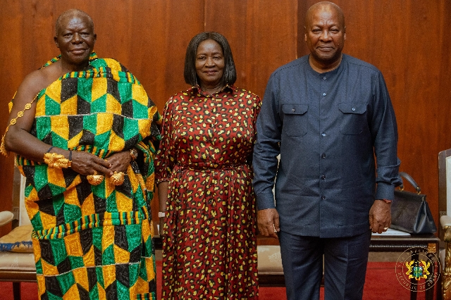 Asantehene Charges President Mahama’s Appointees to Demonstrate Integrity and Loyalty