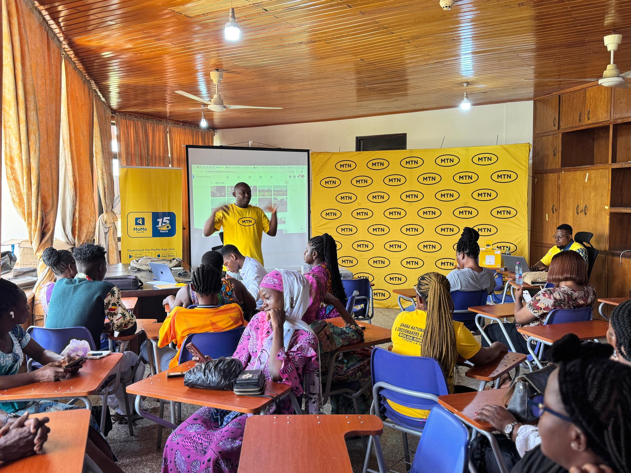 Yello Care: MTN Empowers Upper East Entrepreneurs with Social Media Education