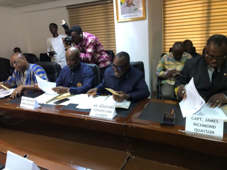 Johnson Asiedu Nketiah Sworn in as GPHA Board Chairman