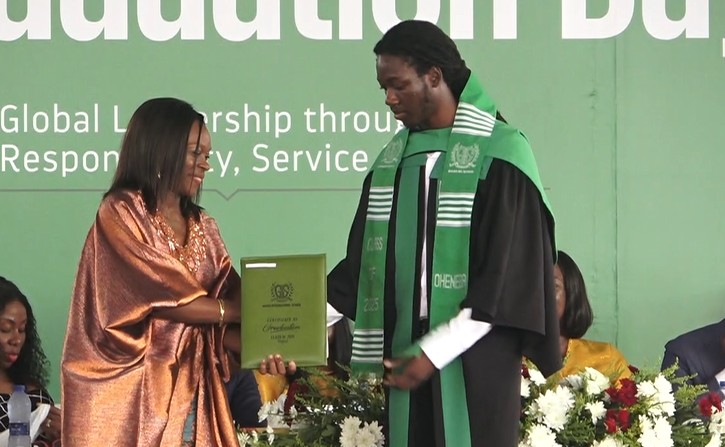 Rastafarian Student Oheneba Nkrabea Graduates from Ghana International School