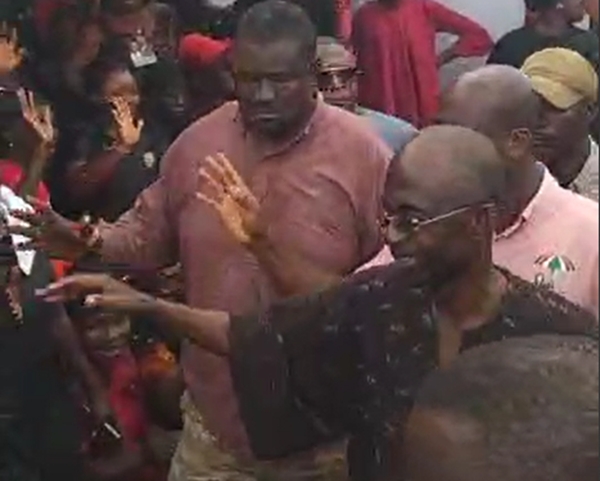 A Solemn Farewell Shattered: NDC Chairman Asiedu Nketia Confronted at Rival MP’s Funeral