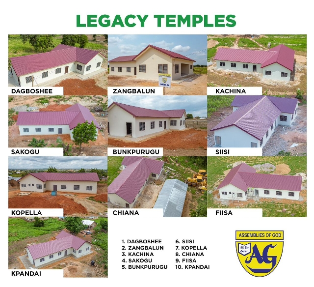 President Mahama Fulfills Landmark Pledge with Completion of Ten Legacy Temples for Assemblies of God