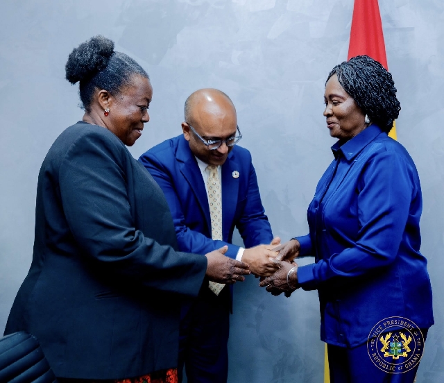 Vice President Opoku-Agyemang and UN Strengthen Ties for Inclusive Development