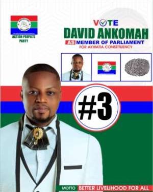 Disqualified Akwatia Candidate David Ankomah Fights Back, Challenges EC’s Decision in Court