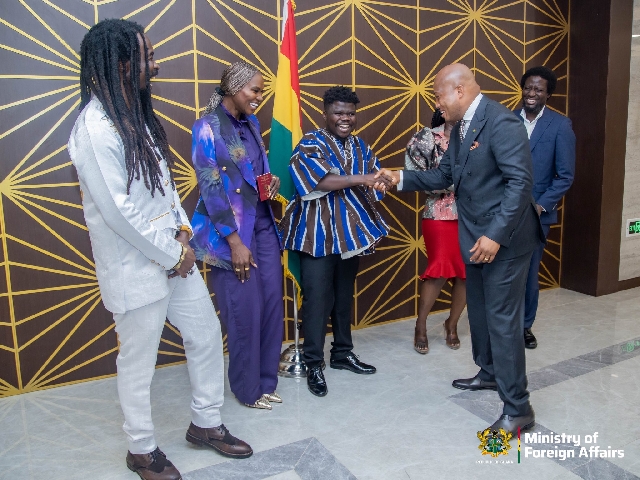 Ablakwa Presents Diplomatic Passports to Five Ghanaian Icons