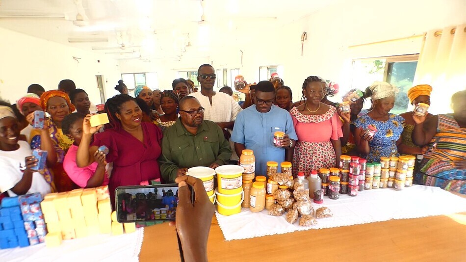 Dr. Mark Kurt Nawaane Champions Skills Training for 55 Women