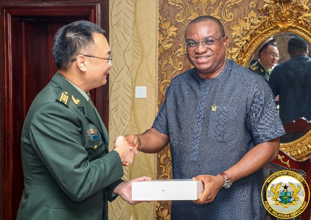 Chinese Defence Attaché Visits Ghana’s Defence Ministry, Pledges Stronger Security Ties