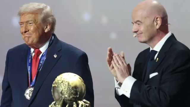 President Trump wins inaugural FIFA Peace Prize