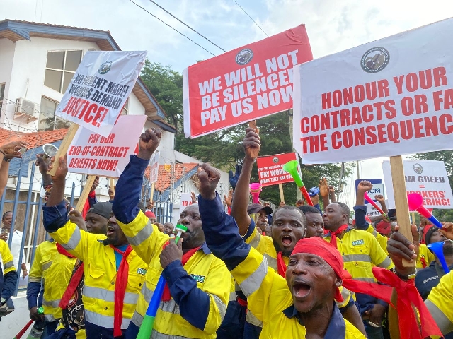 Former BCM Ghana Workers Picket Over Unpaid Redundancy Allowances