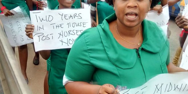 Graduate Unemployed Nurses and Midwives Association Set to Protest Over Delayed Postings
