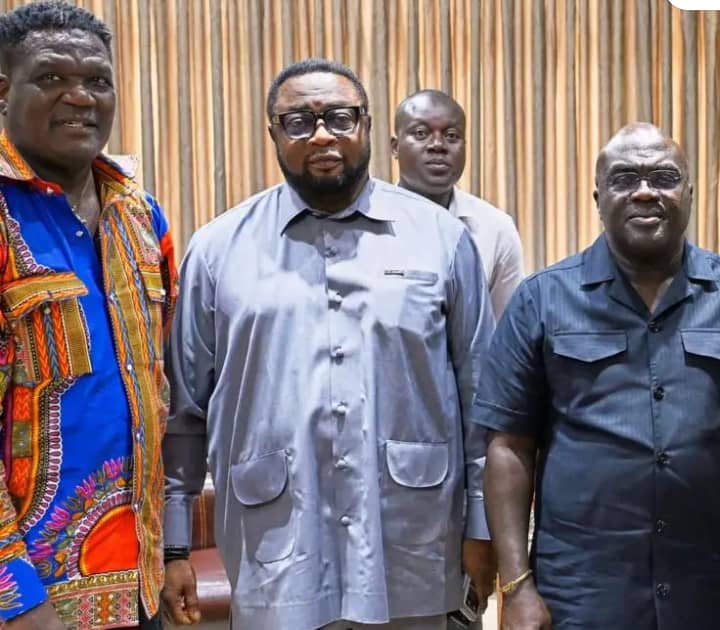  Chief of Staff, Julius Debrah, and Elvis Afriyie Ankrah, Mr. Agambila