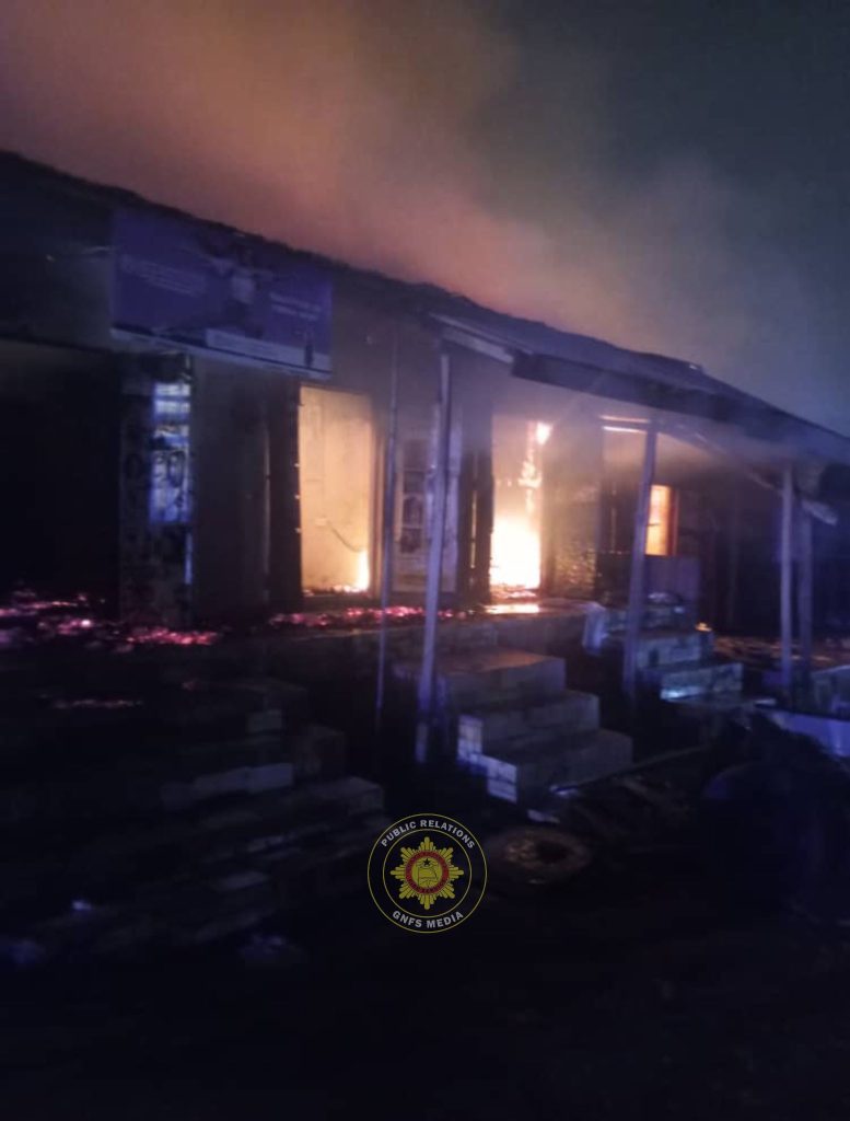 Fire Strikes Kumasi Again: Anwona Market Blaze Raises Alarm