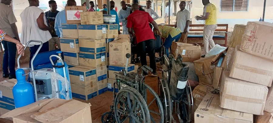 Talensi MP Hon. Daniel Dung Mahama Transforms Healthcare with Major Donation