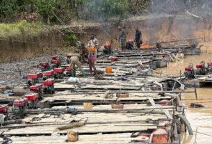 Major Illegal Mining Network on River Pra Dismantled in Covert Operation