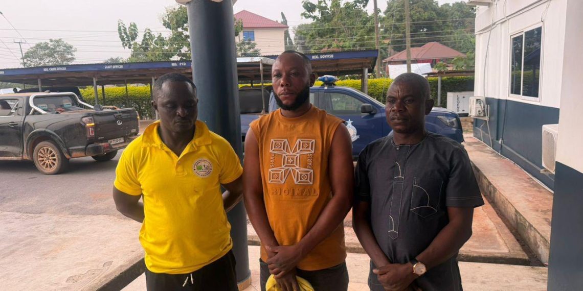 NAIMOS Foils Bribery Attempt After Seizing Illegal Mining Equipment in Bekwai