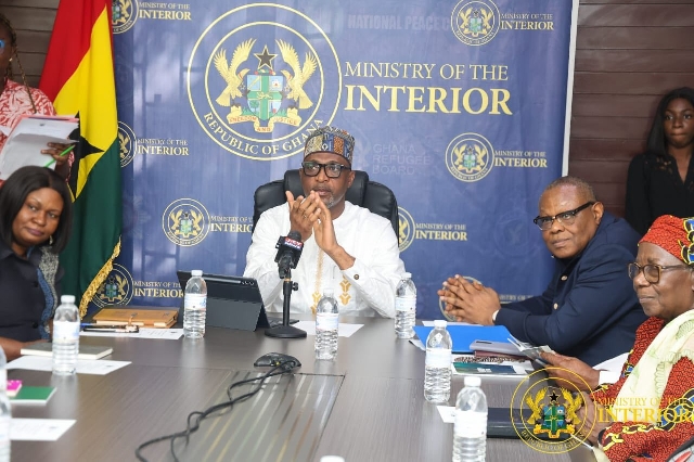 Minister Muntaka Receives Landmark Report on Gbiyiri Peace Mediation