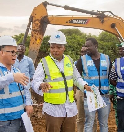 MP Ablakwa Applauds Progress on Key Eastern Corridor Road Project