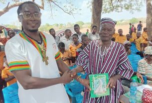 “Anapoka and Anaba in the Path of the Trees” Launches at Zorkor Tarongo Primary School