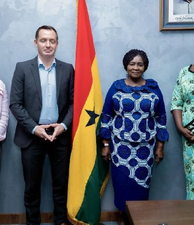 Vice President Opoku-Agyemang Champions Inclusion and Leadership in Talks with FES Ghana