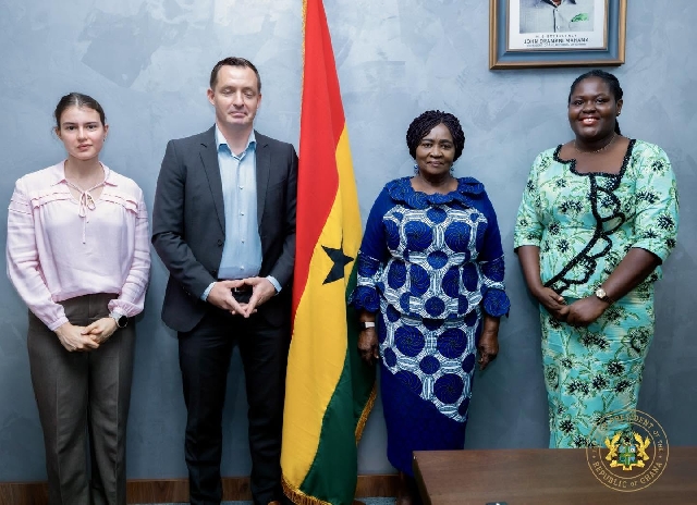 Vice President Opoku-Agyemang Champions Inclusion and Leadership in Talks with FES Ghana