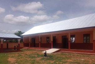 Nabdam MP Dr. Mark Kurt Nawaane Commissions Construction of 1No.2 Unit KG Block at Nkusiezie