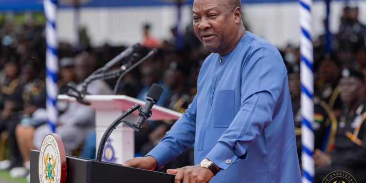 President Mahama Pledges Unbiased Development for All Regions at Juapong Groundbreaking