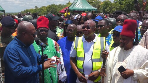 President Mahama Promises Upper East Airport Within 24 Months, Envisions Economic Boom